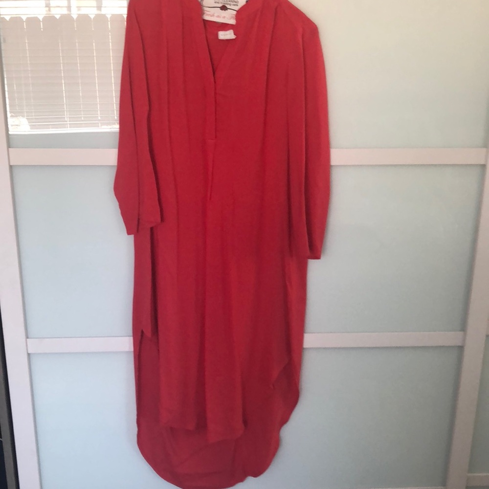 Coral colored  dress